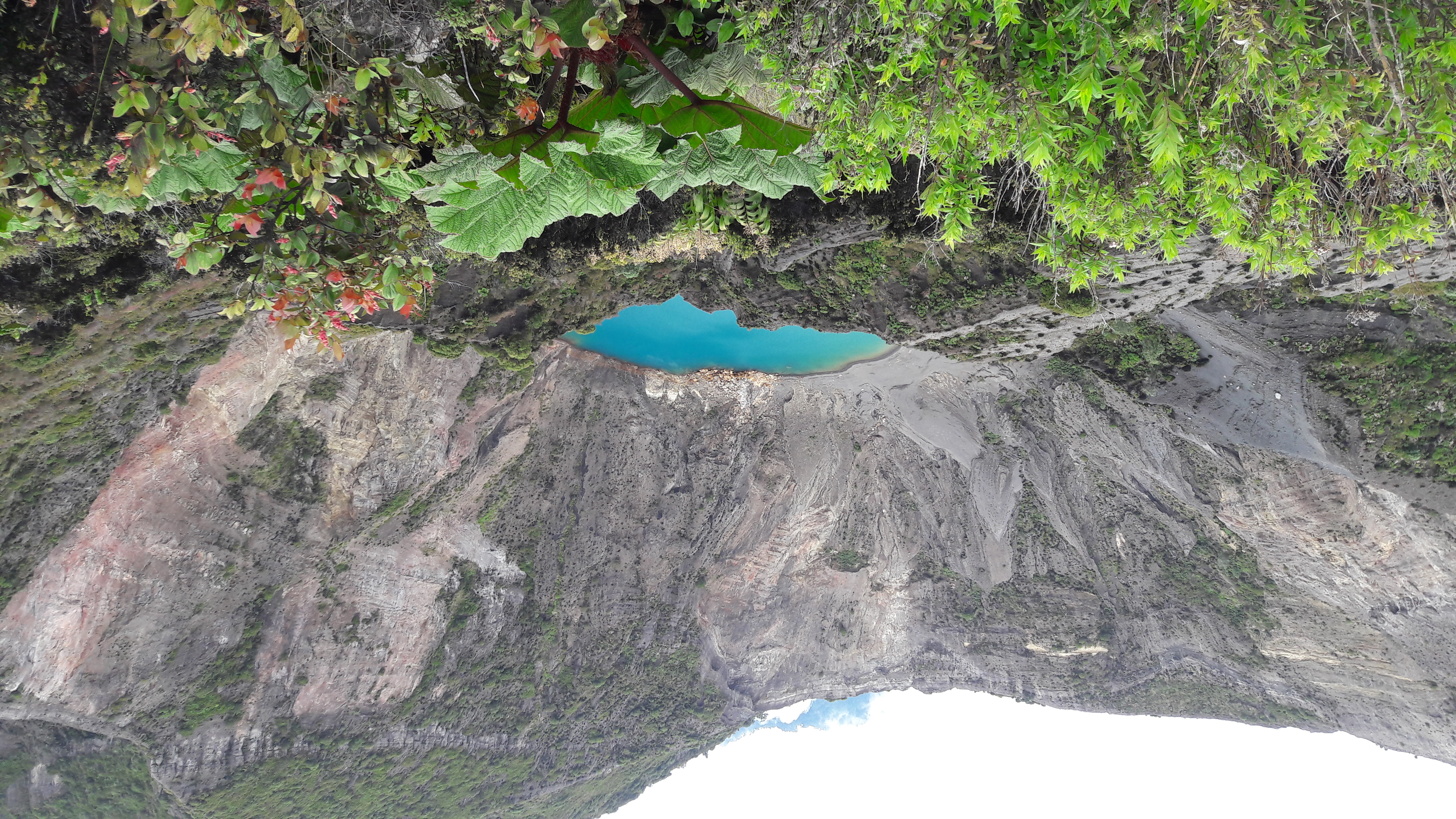 Volcan Irazu au Costa Rica